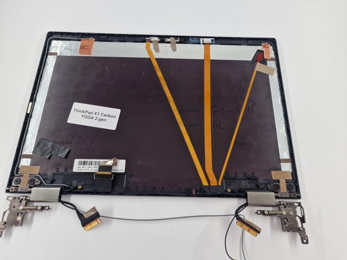Housse LCD Lenovo ThinkPad X1 Carbon YOGA 2 gen avec câble charnières 460.0A9... - Afbeelding 12 van 17