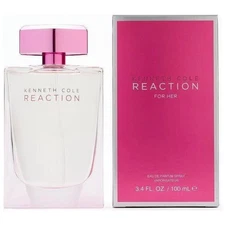 Reaction for Her by Kenneth Cole 3.3 / 3.4 oz EDP Perfume for Women New In Box