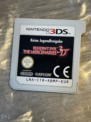 Nintendo 3DS Spiel Resident Evil The Mercenaries 3D selten / rar