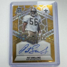 Pat swilling MOSAIC NO HUDDLE gold 1/10 bookend AUTOGRAPHED disco 