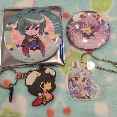 Touhou Project 4 Piece Set Touhou Goods Collectibles Near Mint Authentic