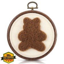 Chunful Felt Bear Nursery Wall Decor, Cute Art for Kids Room