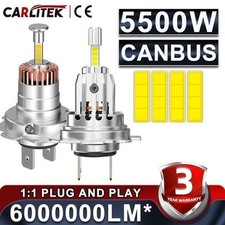 H7 H1 H4 H11 9005 9006 LED Headlight Bulb 6500K 360 Beam