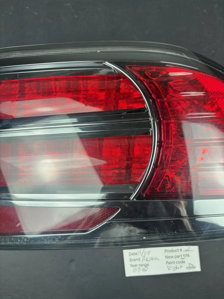 Задний тормозной фонарь правый со стороны водителя правый для 2007-2008 ACURA TL тип S - Изображение 4 из 4