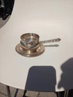 Gorham Sterling Silver Brandy Warmer & Saucer