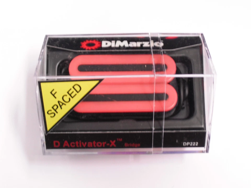 DiMarzio F-spaced D Activator X Bridge Humbucker Pink DP 222 - Image 1 of 1