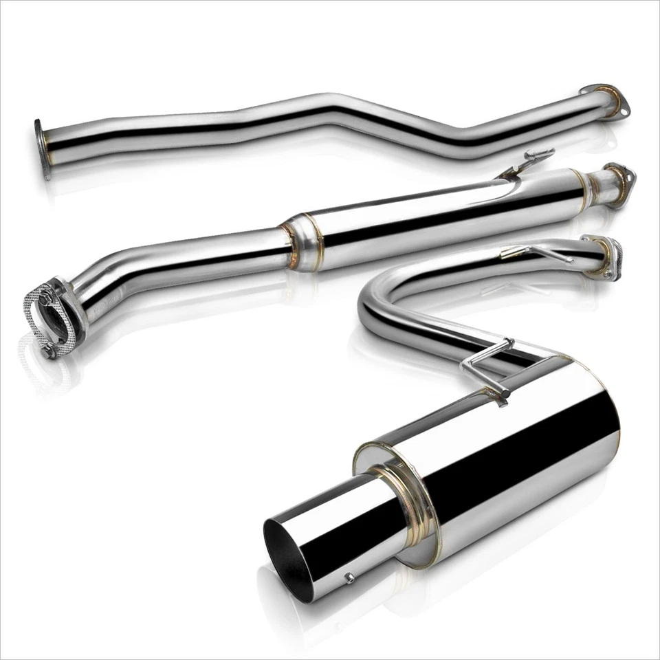 Tubo de escape Catback de acero inoxidable para 05-10 Scion tC 2 puertas 2,4 L 4" Foto 2 de 4