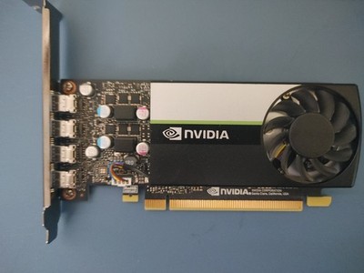 Nvidia T1000 8GB GDDR6 PCIe Graphics Card 4x Mini DisplayPort D408X professional