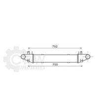 Ladeluftkühler für Mercedes-Benz C-Klasse T-Model Bj.07-14