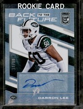 2017 Donruss Elite #BTTF-DL Darron Lee Back to the Future Signatures #/99
