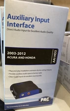 PAC AAI-HD3 AUXILIARY AUX RCA INPUT ADAPTER INTERFACE ACURA HONDA FACTORY RADIO