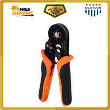 Ferrule Crimping Tool AWG 10-6 Self Adjustable Ratchet Crimper