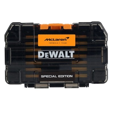 DeWalt 28-tlg. FLEXTORQ Bit-Set MCLAREN Design im robusten kleinen Toughcase