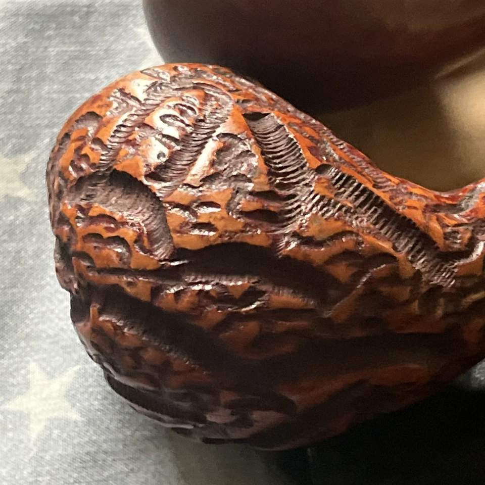 Antiguo Our Great Grandpa's 3 piezas (Juego de 2 pipas y bolsas de cuero) Foto 4 de 4