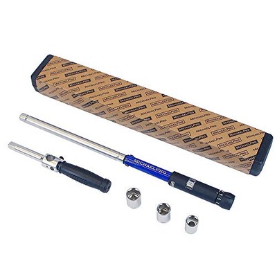 Michaelpro Click Torque Wrench - 2In1 With Lug Wrench 1/2 Inch Dr With