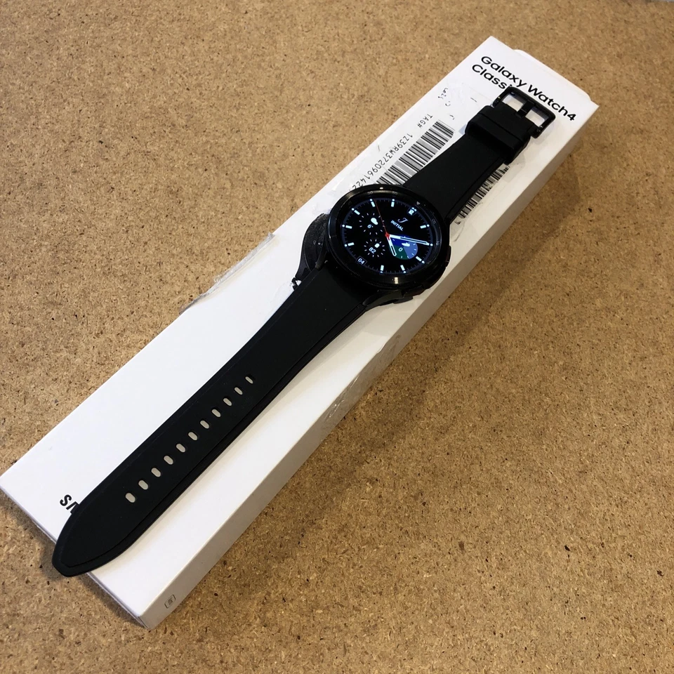 Samsung Galaxy Watch 4 Classic 46mm Stainless Steel Smartwatch R890 Black M/L - Image 4 of 4