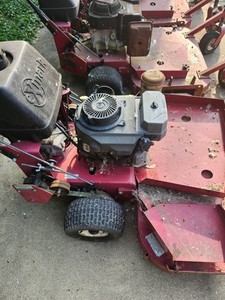 Exmark 48in walk behind with dolly attachment