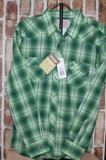 WRANGLER LONG SLEEVE PEARL SNAP WESTERN SHIRT SZ XL NWT