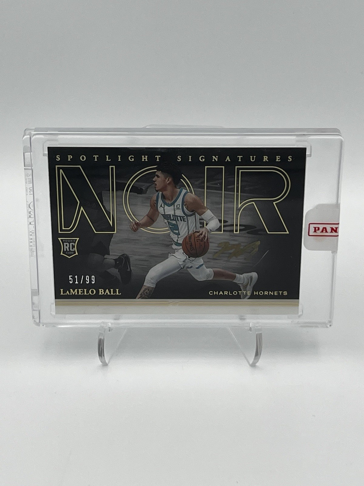 LaMelo Ball 2020 Noir Spotlight Signatures /99 Price Guide 