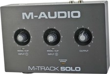 M-Audio M-Track Solo 2-Channel USB Audio Interface