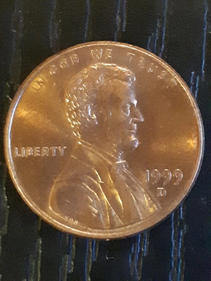 1999 D US penny, close am - Image 4 of 4