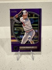 Cal Ripken Jr. 2025 Topps Museum Collection Amethyst /99 #40 Orioles + Base
