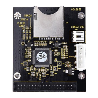80*68*12mm SD to 3.5in IDE Memory Adapter Card 40 Pin Expansion Converter