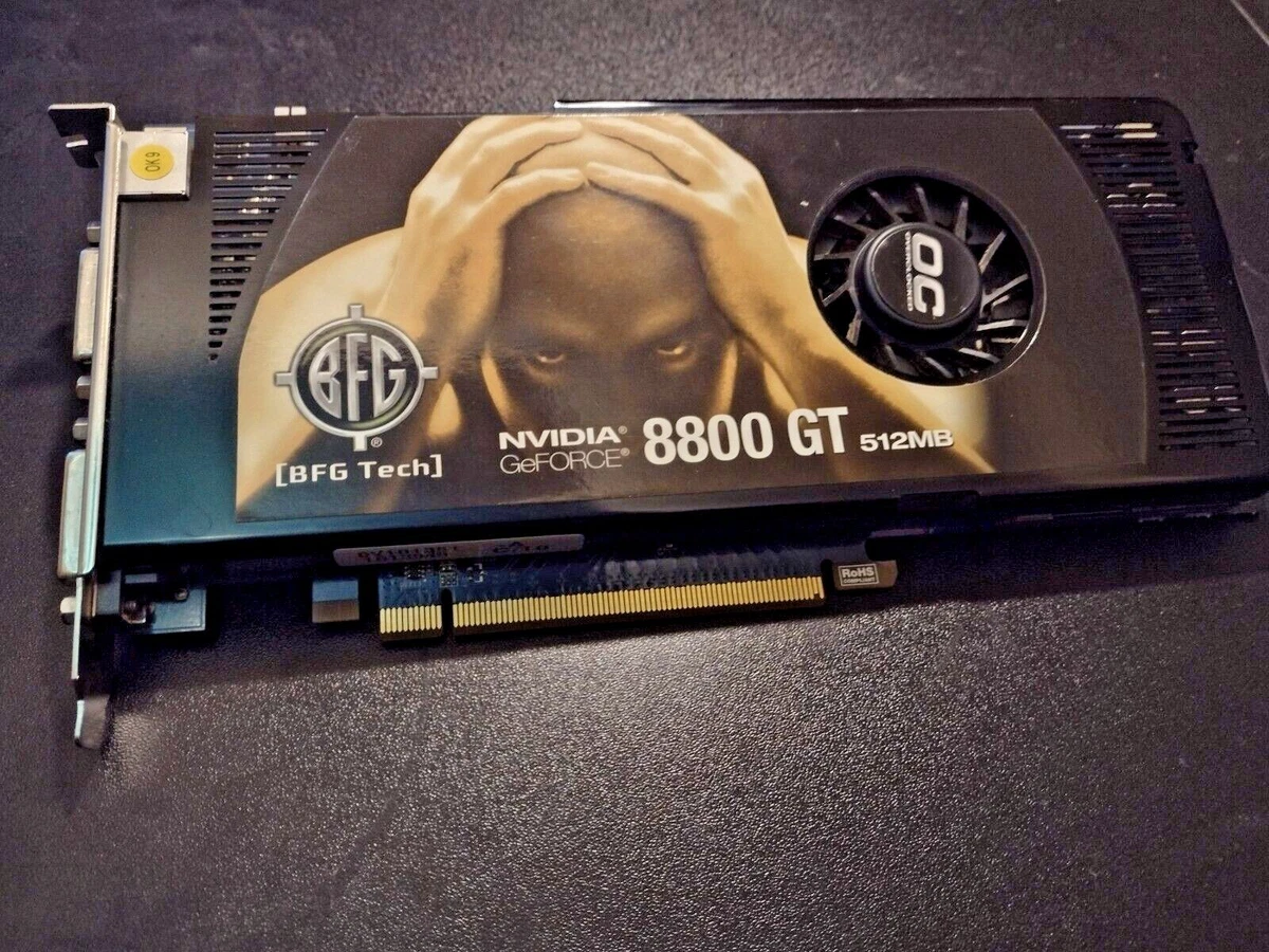 NVIDIA GeForce 8800 GT NVIDIA компьютерные графические карты