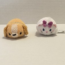 Disney Tsum Tsum Mini Plush Lot 3" Aristocats Marie Lady And The Tramp
