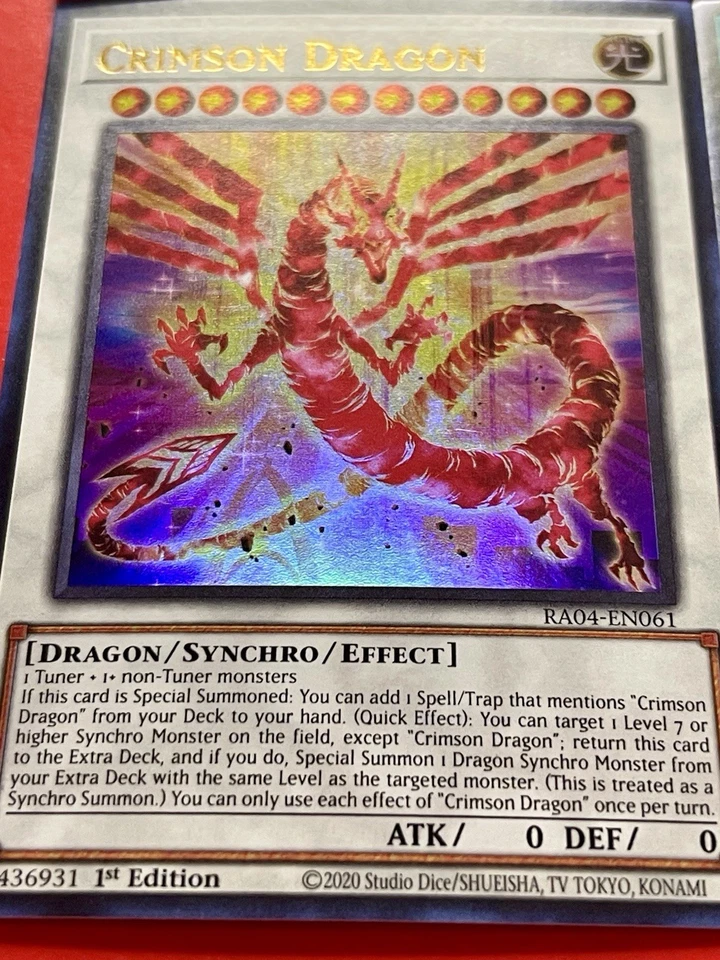 Crimson Dragon + Synchro Rumble + Ancient Fairy Life + TY-PHON & More! | YuGiOh! - Image 2 of 4