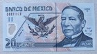 Mexico 20 Pesos 2001 Series B Polymer Unc