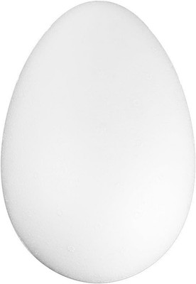 Ideen Mit Herz Styropor-Ei | 2-Teilig | Groß & Teilbar (16 Cm Hoch | Ø 11 Cm | 1