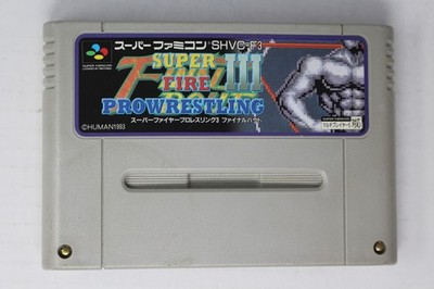 Super Fire Pro Wrestling III: Final Bout (JPN) Super Famicom (Region Locked)