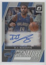 2017 Panini Donruss Optic Signature Series Holo Prizm DJ Augustin #25 Auto 7fb
