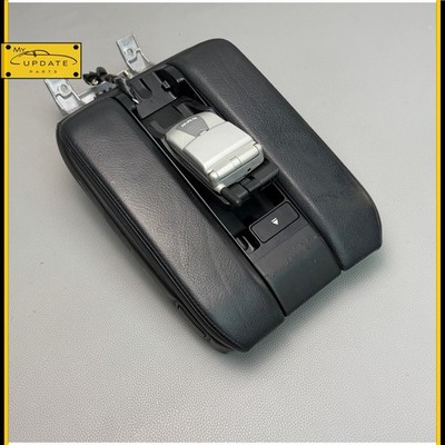 BMW E39 E38 5 7 Series OEM Armrest Mobile Phone Console Black Sliding Telephone