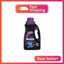 Woolite DARKS Liquid Laundry Detergent, 50 fl oz Bottle, With Color Renew, HE &
