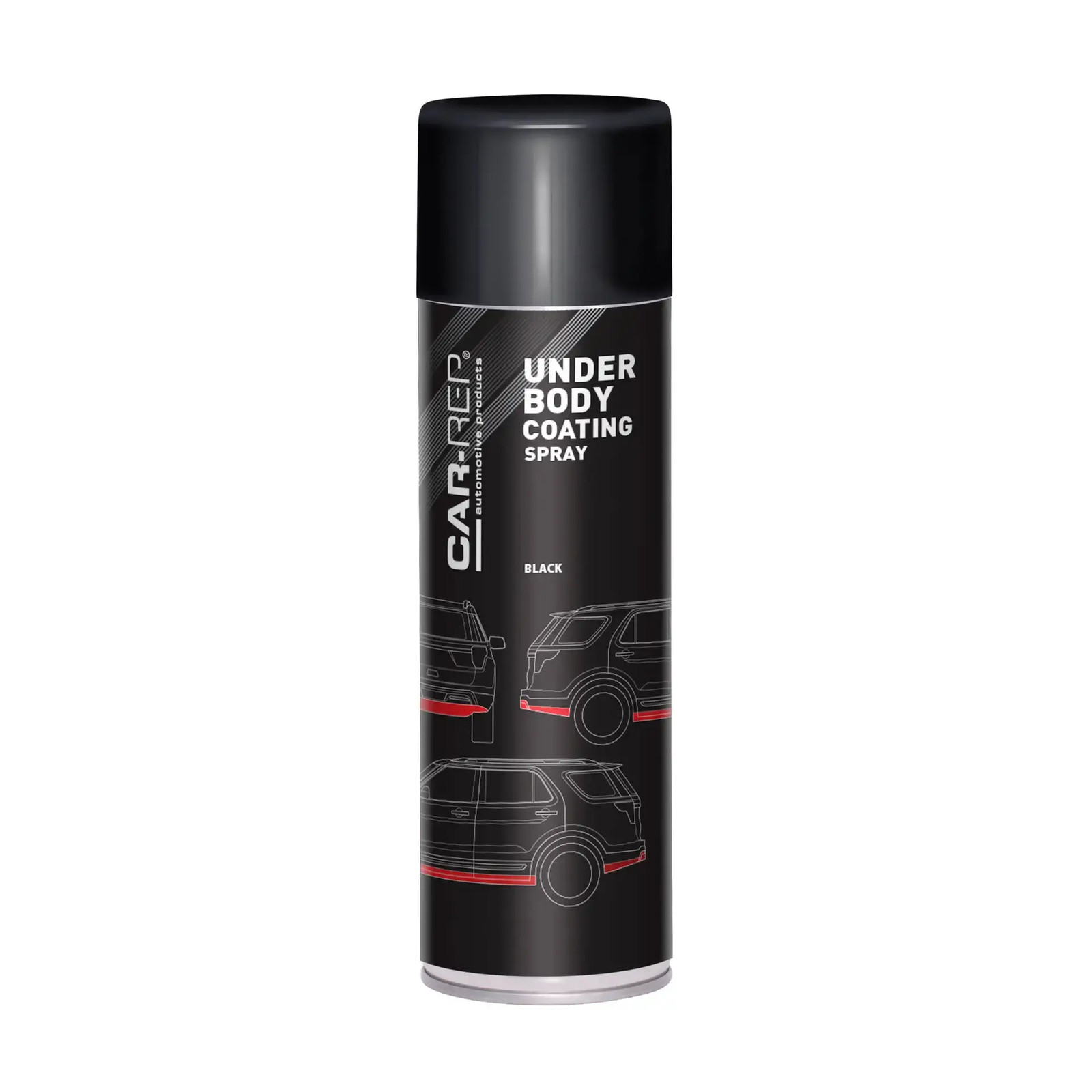 x2 Maston Car-Rep Auto Spray Underbody Coating 500ml
