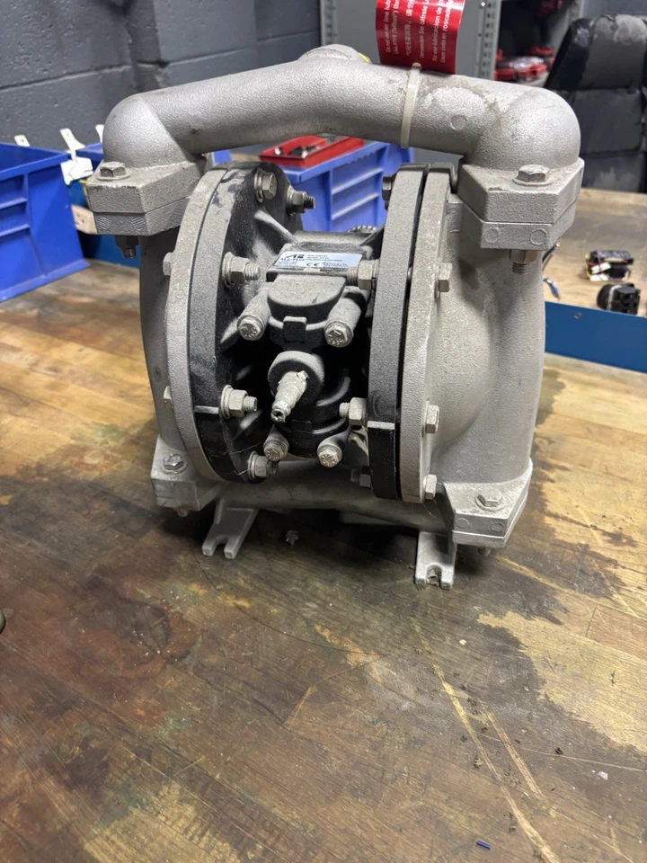 NEW NO BOX All-Flo Pump AE-10 Double Diaphragm Pump Aluminum - Image 2 of 3