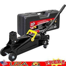 Heavy Duty Hydraulic Floor Jack 1.5 Ton Car Lifting Tool 5-3/5 to 13 Inch New