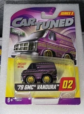 Car Tuned Series 3 Walgreens Red Tab CarTuned Exclusive '79 GMC Vandura
