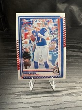 Josh Allen 2025 Panini Donruss Optic #70 Football NFL Card Buffalo Bills