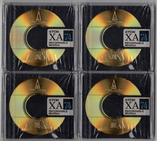  4 TDK MD-XA74 Gold MD MiniDiscs XA 74 Minute SEALED NEW