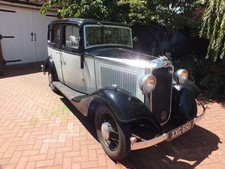 VINTAGE 1933 VAUXHALL 14/6 ASX LIGHT SIX SALOON CAR PROJECT