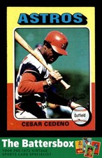 1975 Topps #590 Cesar Cedeno   NM/NM+ X3734603
