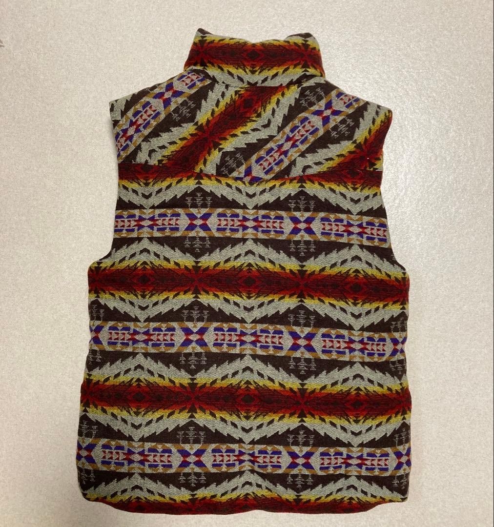 Pendleton Wool Down Vest S Unisex Patterned Jacke… - image 2