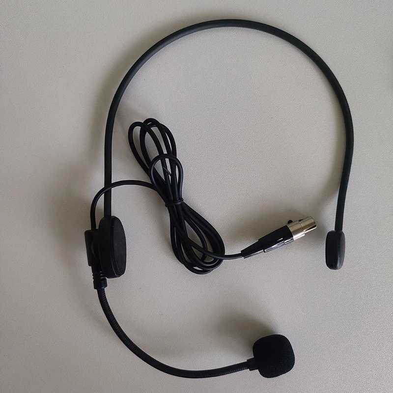 TA4F XLR 4 pin Headset Microphone For Shure ME3 PGX SLX ULX Wireless Connector - Image 3 of 4