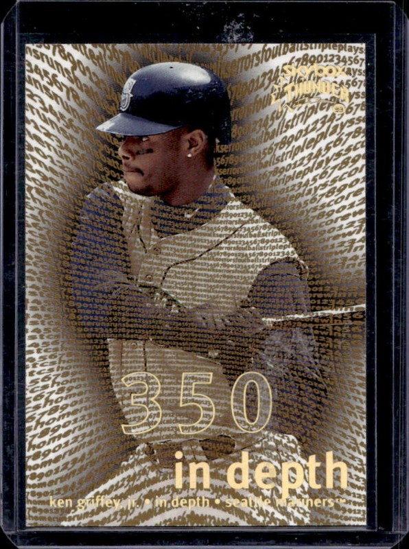1999 Skybox Thunder Ken Griffey Jr. In Depth #5 ID Mariners