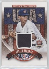 2015 Panini Elite Extra Edition USA Baseball 18U Game Jerseys Austin Bergner ni4