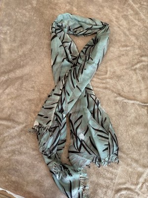 Paisley Bailey & Co. 100% Wool Scarf Made In Italy 