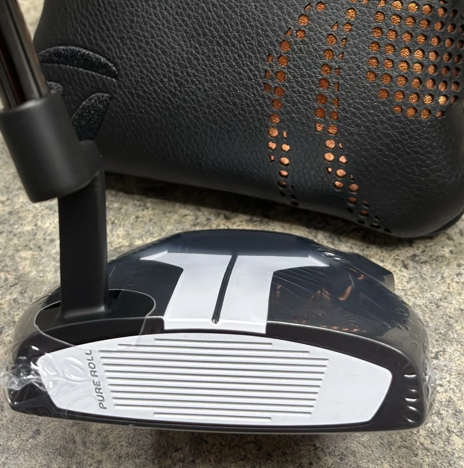 TaylorMade Spider Tour X Black #1 L-Neck Putter LEFT Hand 35" w/ Cover LH NEW! - Image 3 of 4